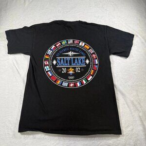 Black Salt Lake 2002 Event Olympics Shirt